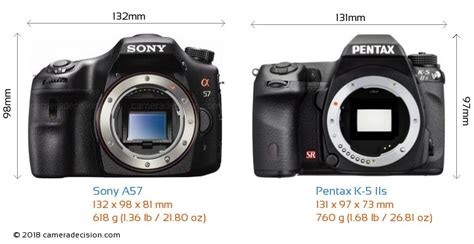Sony SLT – A57 vs Pentax K-5 Karşılaştırma